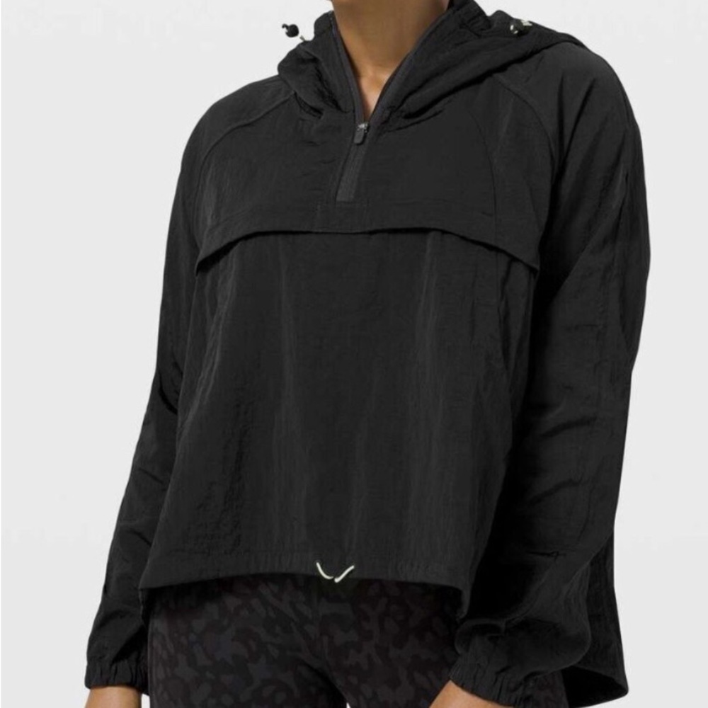 Lululemon Seek Vistas 1/2 Zip Jacket NWT Black Sizes XS/S LW4BNFS